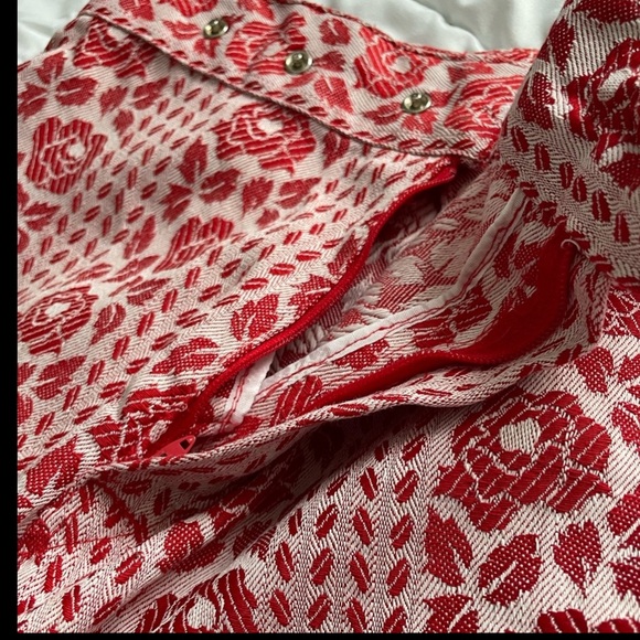 SOLD Vintage 70’s tapestry woven high waist culotte pants. - Picture 8 of 8